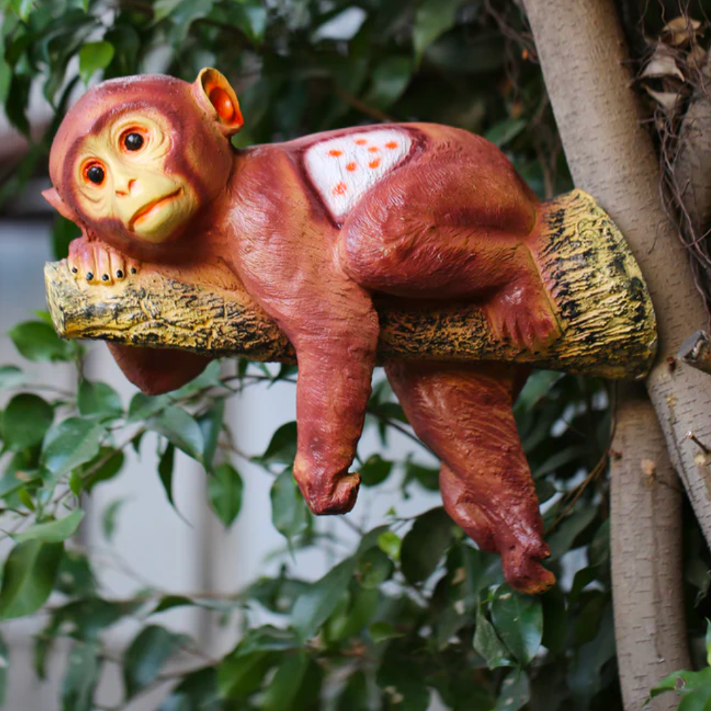 Monkey Hanging on Tree Decor - myBageecha