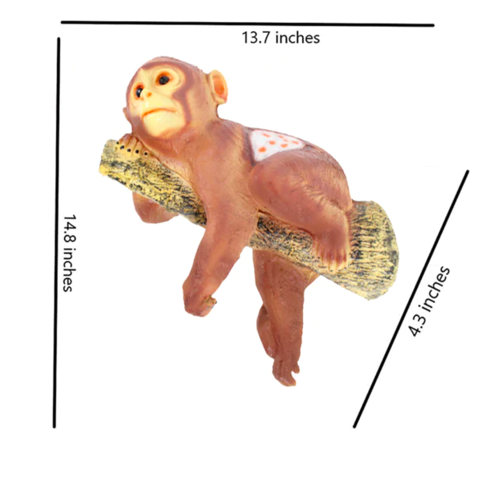 Monkey Hanging on Tree Decor - myBageecha