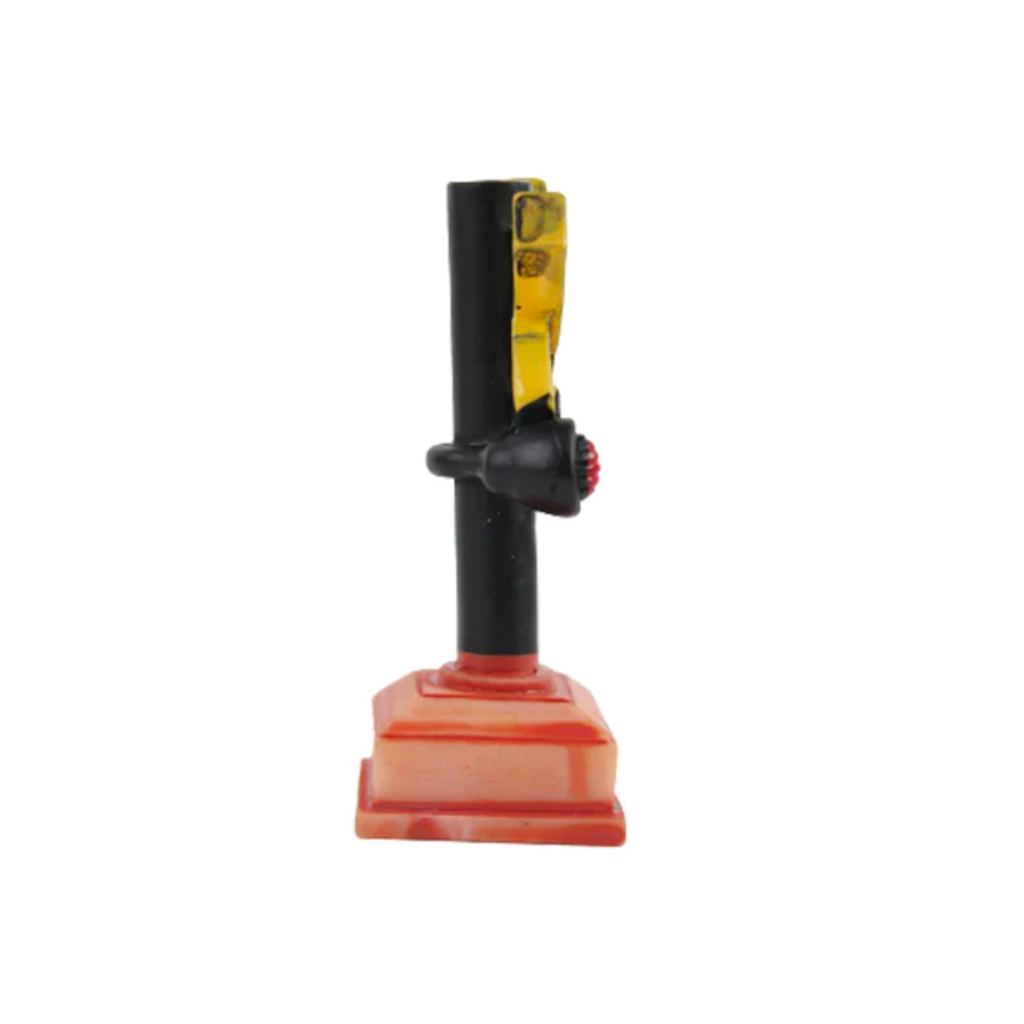 Miniature Crossing Sign (Set of 4) themed sign prop for miniature scenes