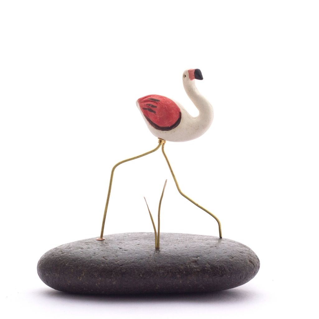 Pebble Decor - Flamingo (Walking) 1 pc - myBageecha