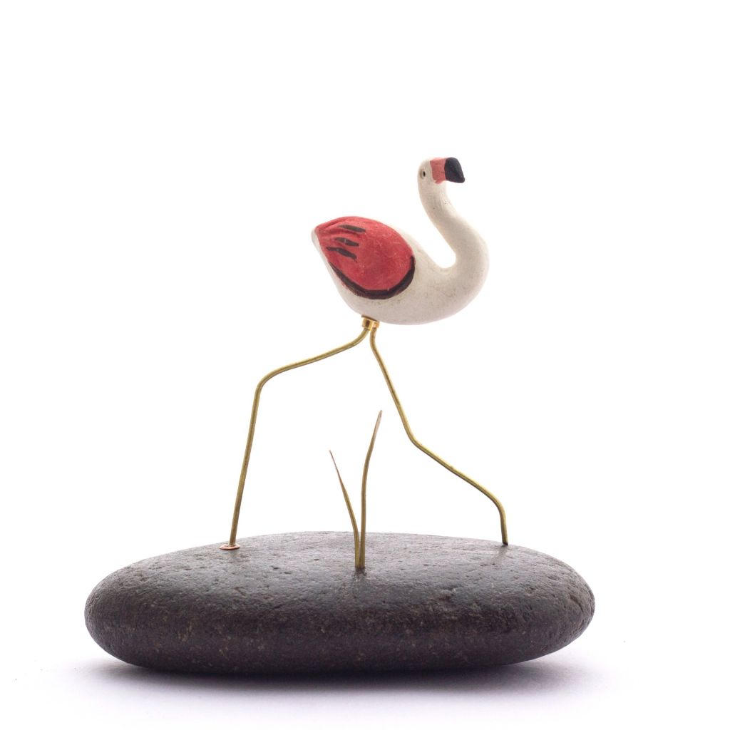 Pebble Decor - Flamingo (Walking) 1 pc - myBageecha