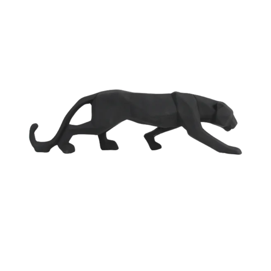 Black Cheetah Matte Finishing Decor - myBageecha