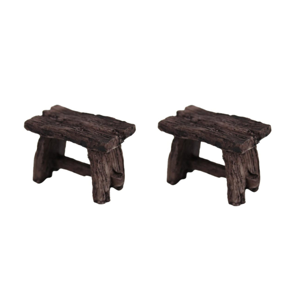 Miniature Resin Table (Set of 2) furniture miniature for terrariums – myBageecha