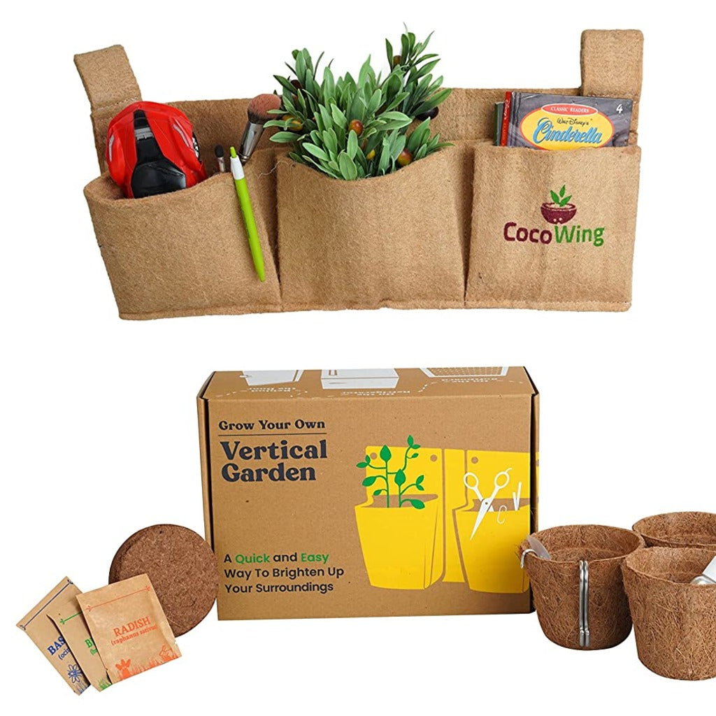 Triple Pocket Multi-Purpose Horizontal Gardening Kits - myBageecha