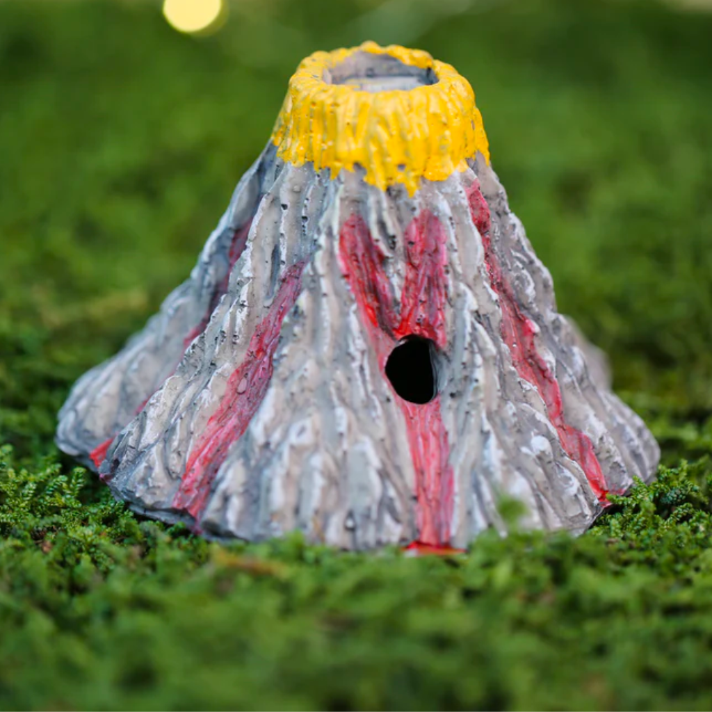 Miniature Resin Volcano (Set of 4) miniature décor for terrariums – myBageecha