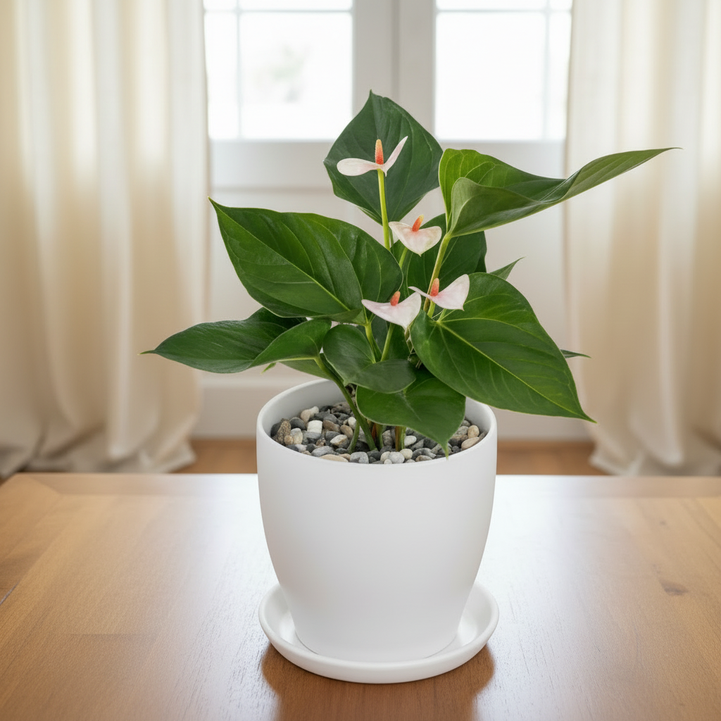 anthurium vastu Anthurium 'Fresh Love' White Indoor Plant – myBageecha