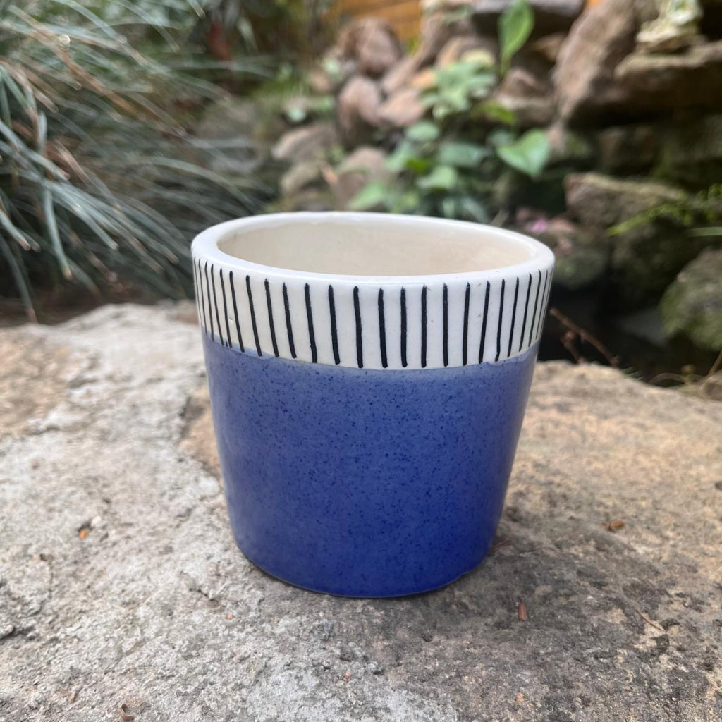 Coastal Edge Ceramic Pot-myBageecha