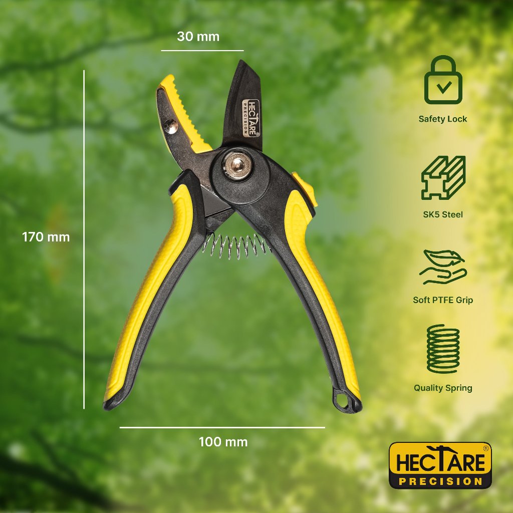 Specification of Hectare Garden Pruning Secateur | Anvil Pruner 12 mm