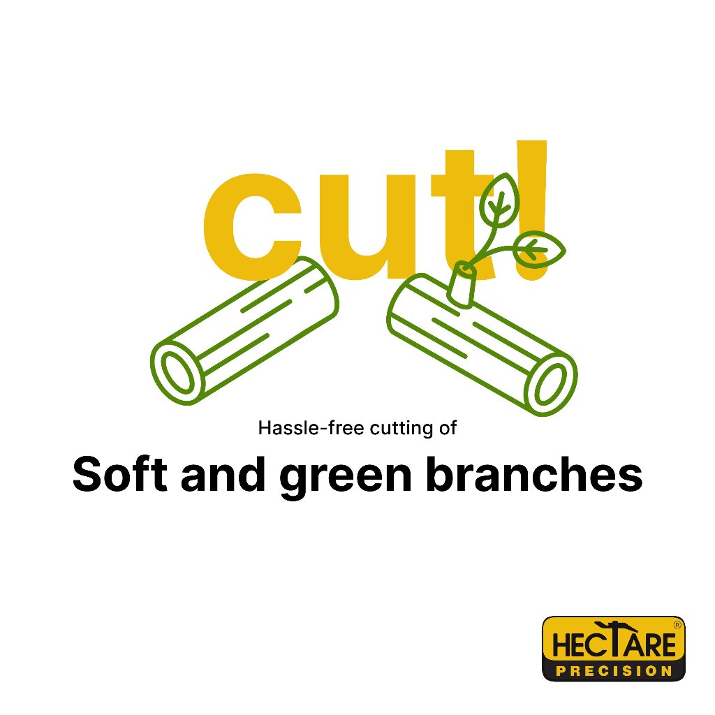 Ergonomic handle of Hectare Precision Garden Pruning Secateur – Bypass Pruner 20mm