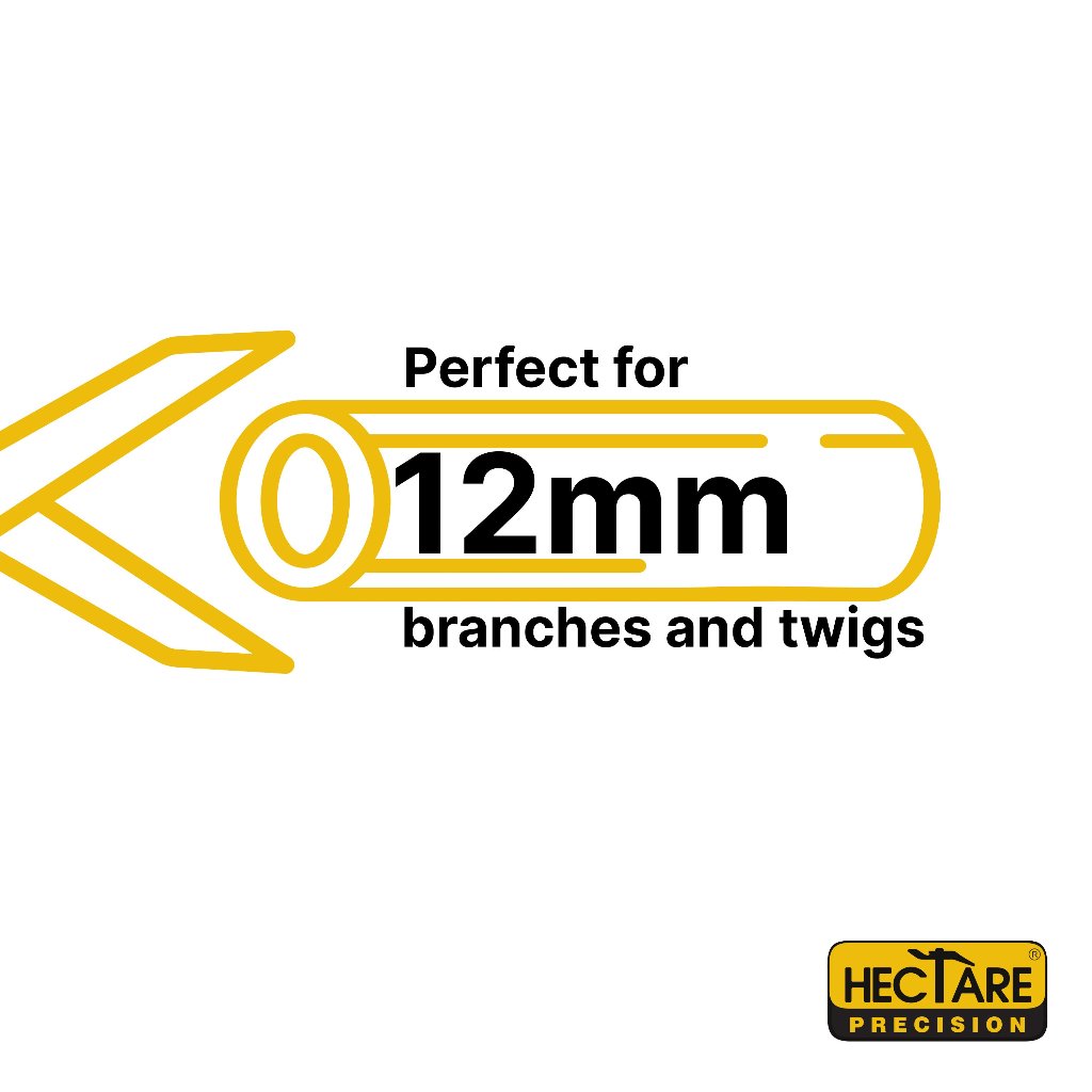 12mm capacity Hectare Precision Garden Pruning Secateur – Anvil Pruner