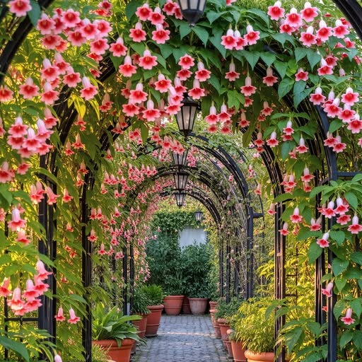 Fraser Island Creeper (Tecomanthe hillii)