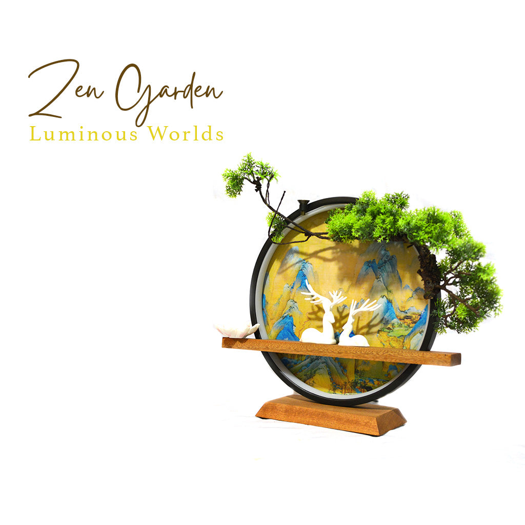 Golden Meadows LED Decor Incense Burner Zen Garden - myBageecha