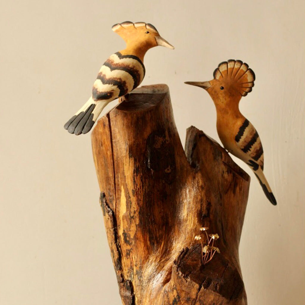Exotic Hoopoe Wooden Base Table Tops - myBageecha
