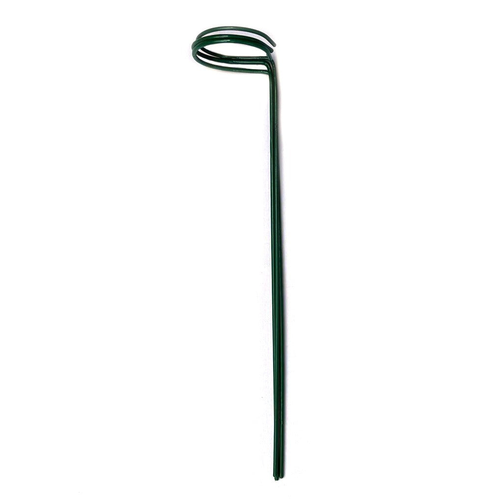 Metal stake for climbing plant support
