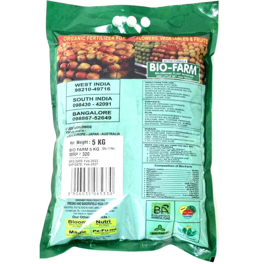 Bio Farm - Eco Friendly Organic Fertilizer cum Pesticide-myBageecha