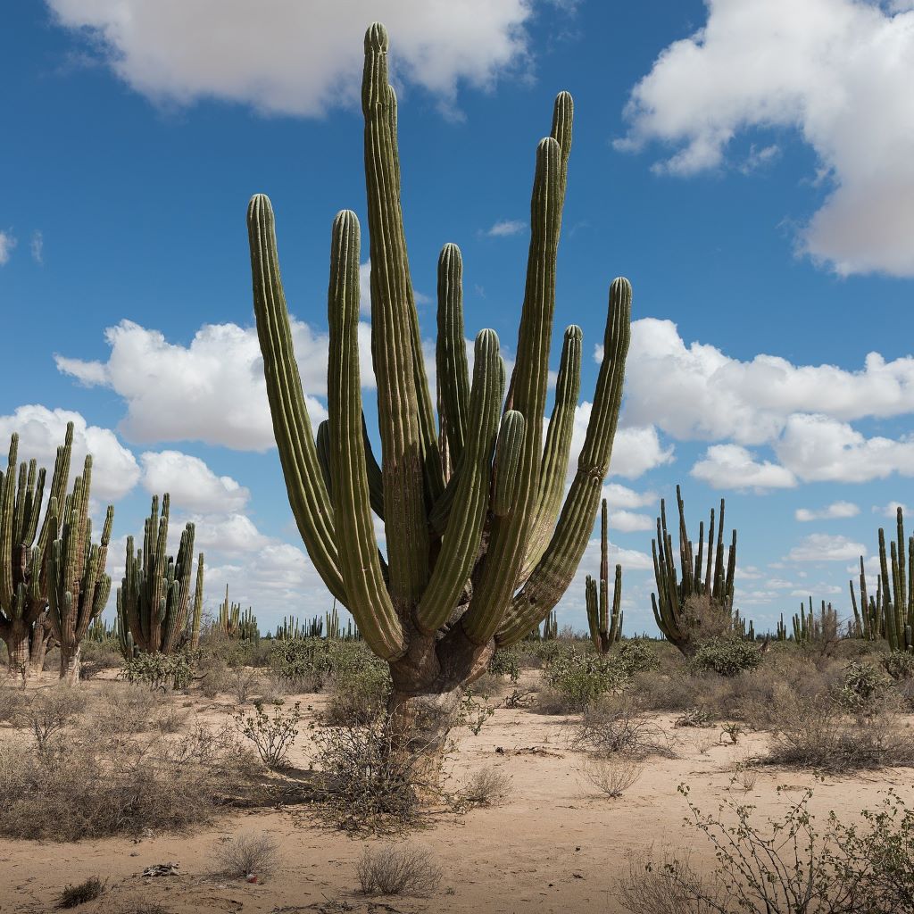 Pachycereus Pringlei Cactus Plant - myBageecha