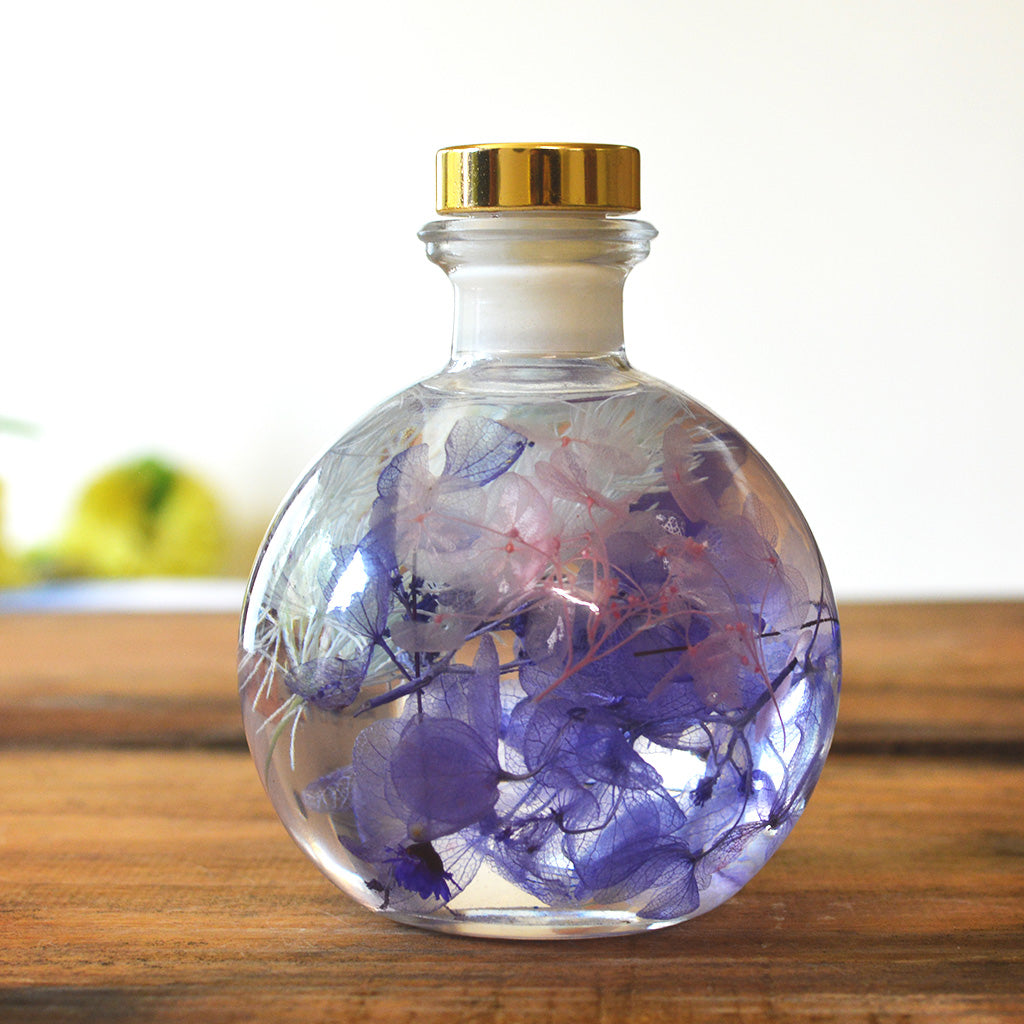 Close-up of Pastel Blends Preserved Flower Tabletop by myBageecha – soft pastel preserved blooms.