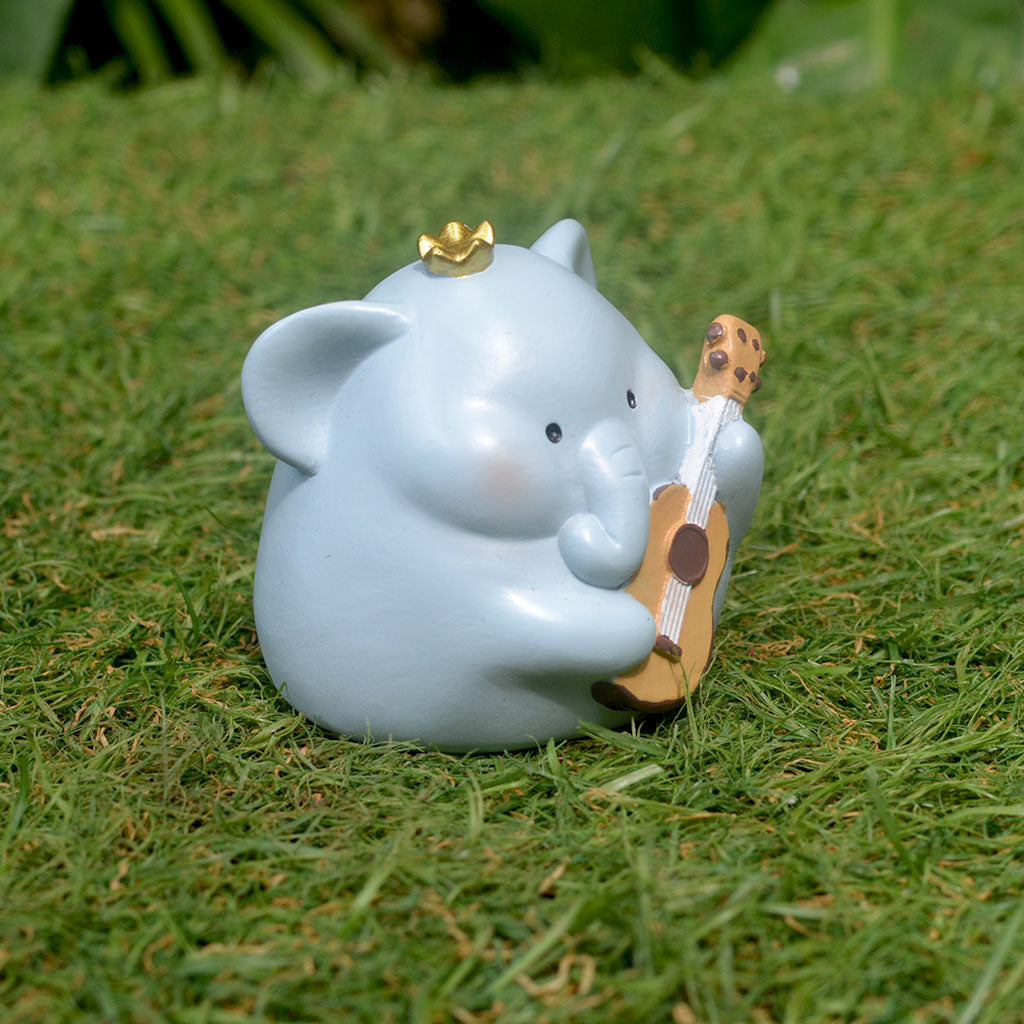 Musical elephant miniature accessory - myBageecha