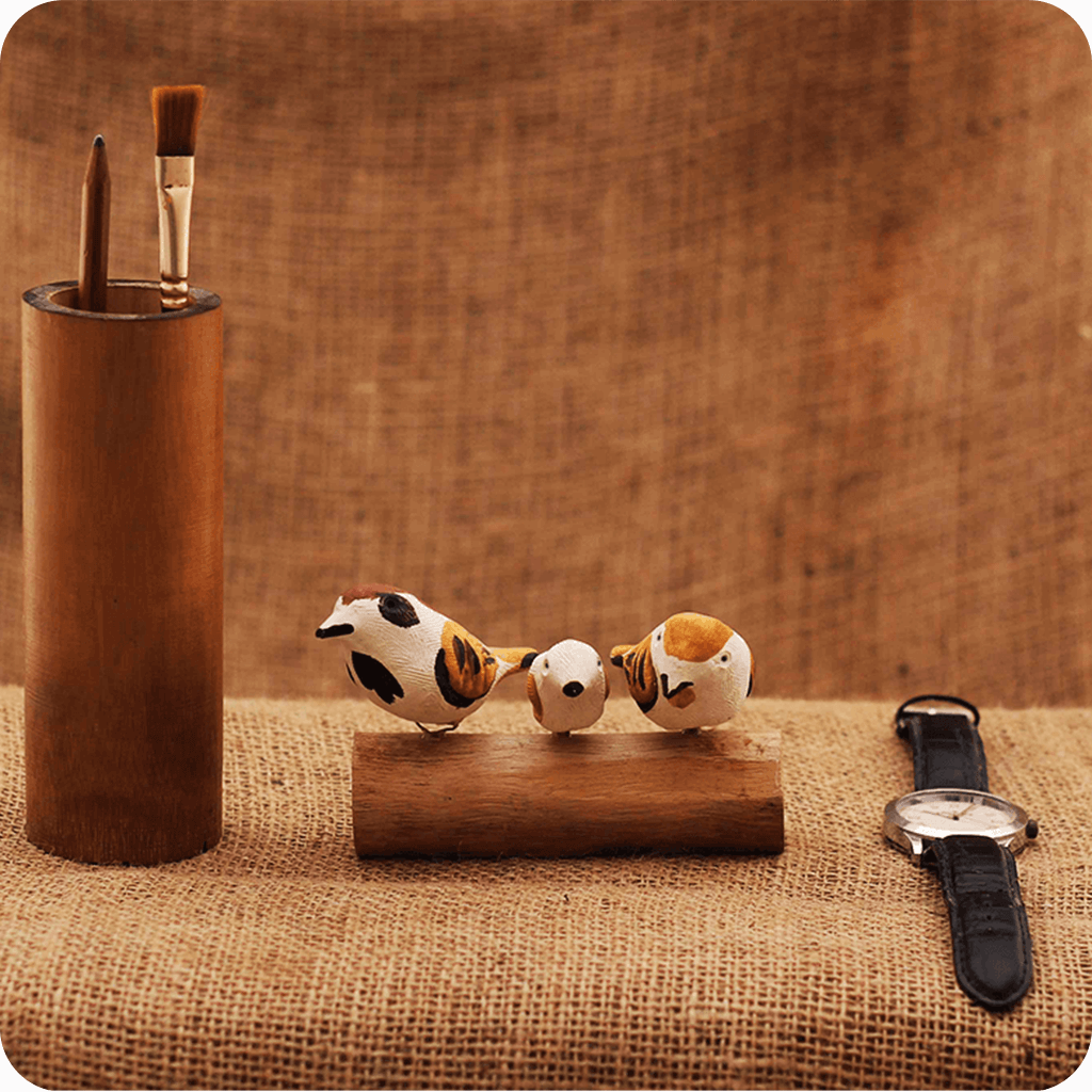 Bird Stand - House Sparrow - myBageecha