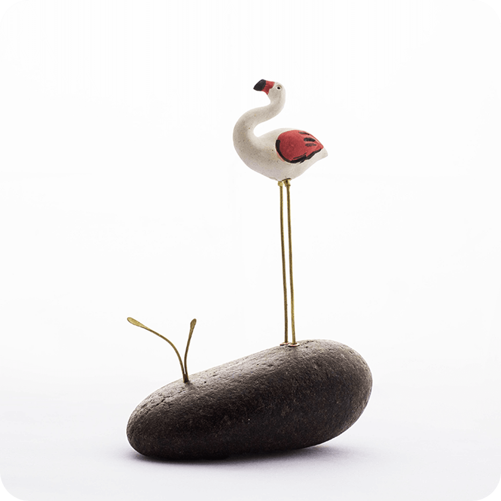 Pebble Decor - Flamingo (Standing) 1 pc - myBageecha