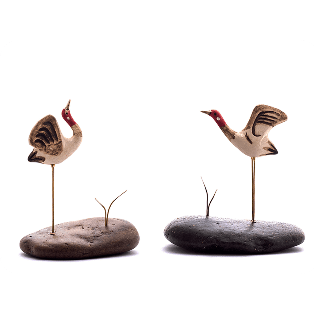 Pebble Decor - Sarus Crane (Pair) - myBageecha