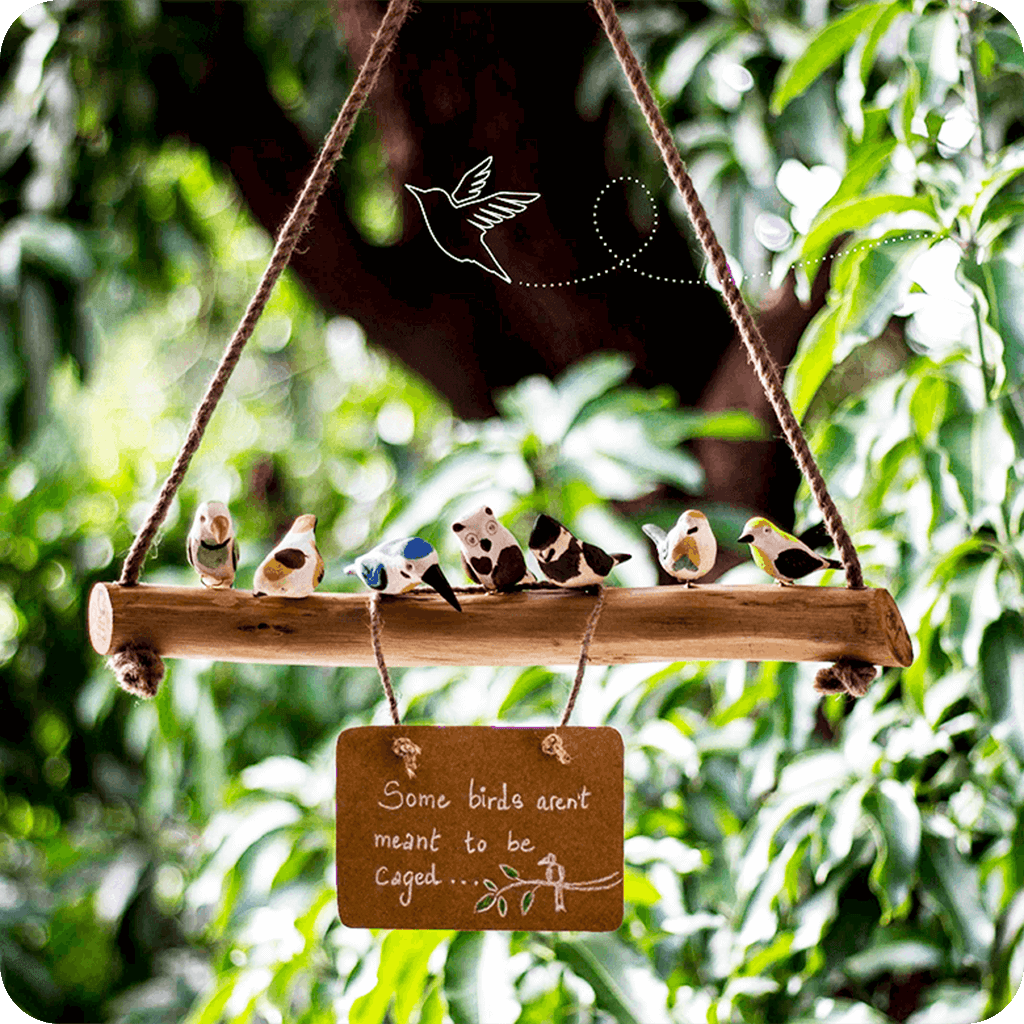 Peppy Pops - Bird Hanging - myBageecha