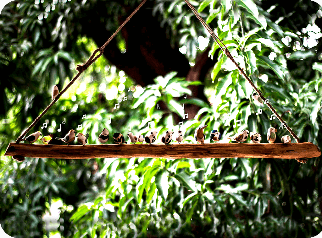 Bird Hanging - Big - myBageecha