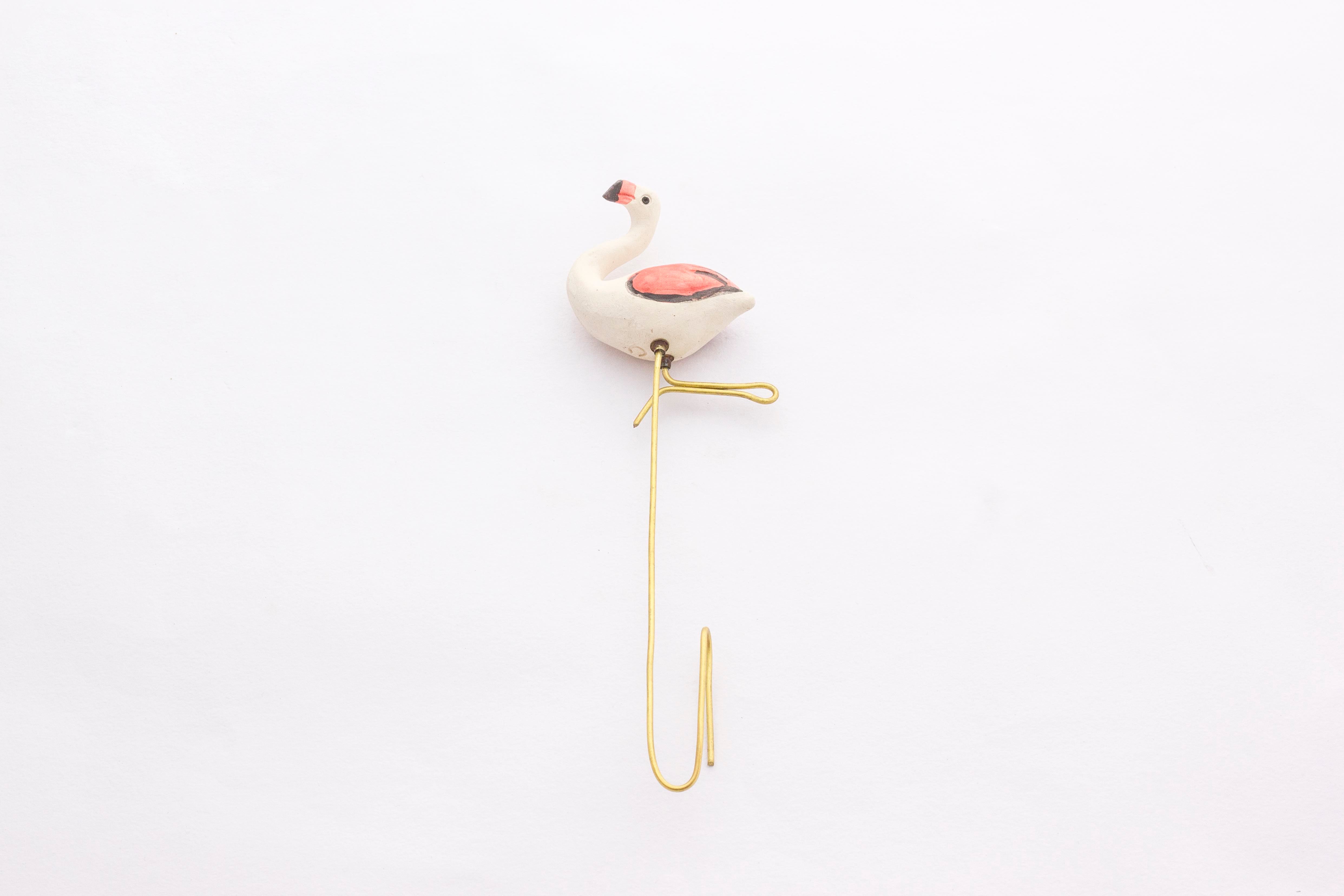 Plant Poker Flamingo (Resting) Garden Stick 1 Pc - myBageecha