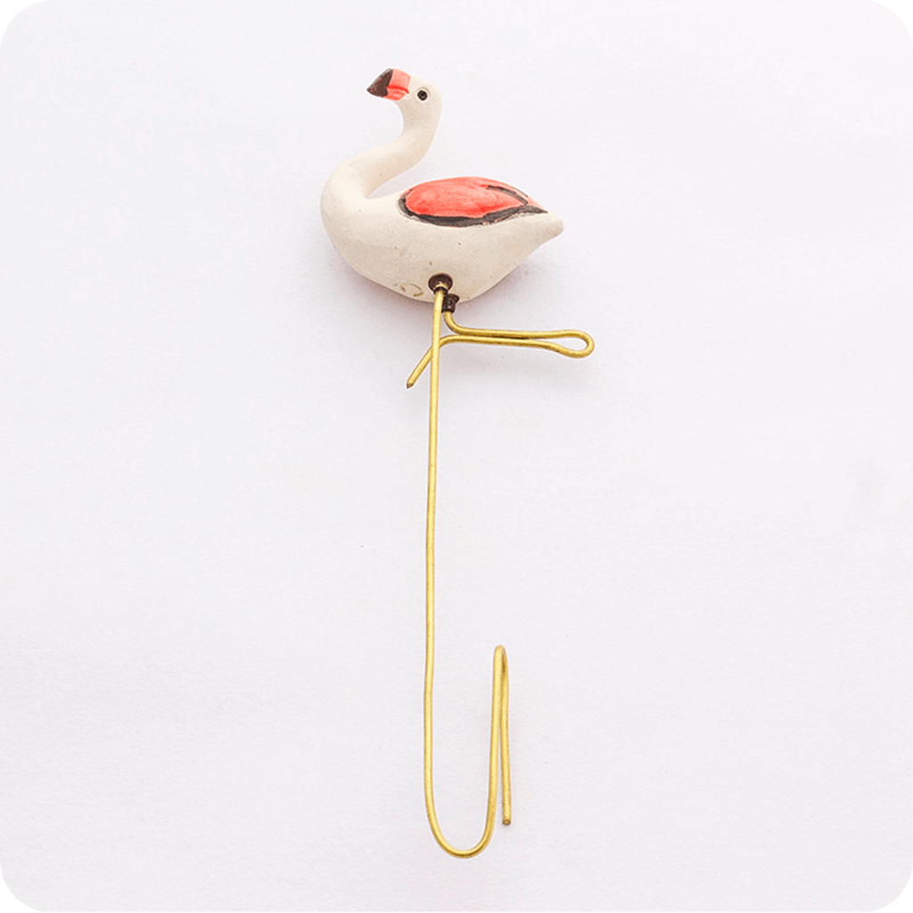 Plant Poker Flamingo (Resting) Garden Stick 1 Pc - myBageecha
