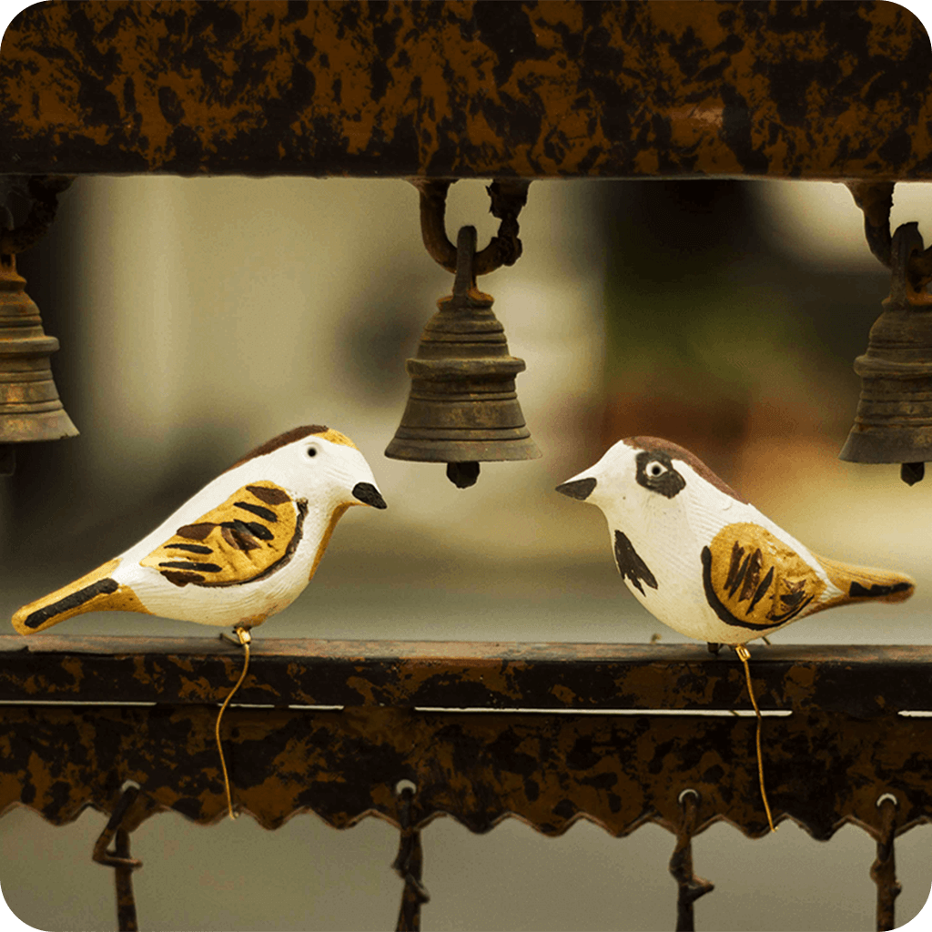 Peppy Pops - House Sparrow ( A Pair) - myBageecha