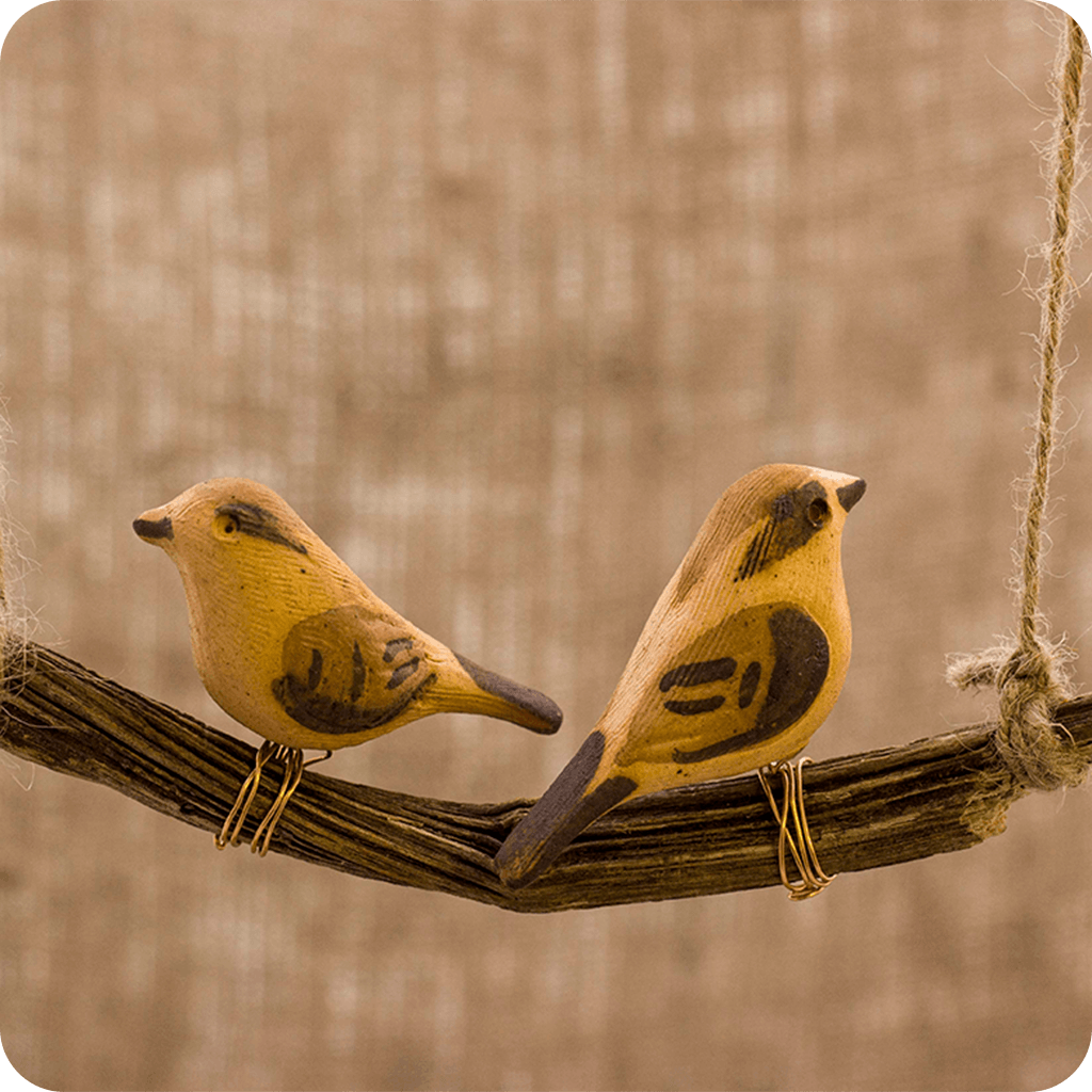 Peppy Pops - House Sparrow ( A Pair) - myBageecha