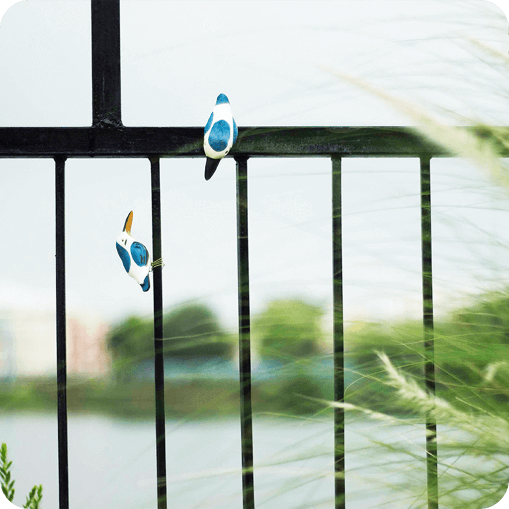 Peppy Pops - Kingfisher (A Pair) - myBageecha