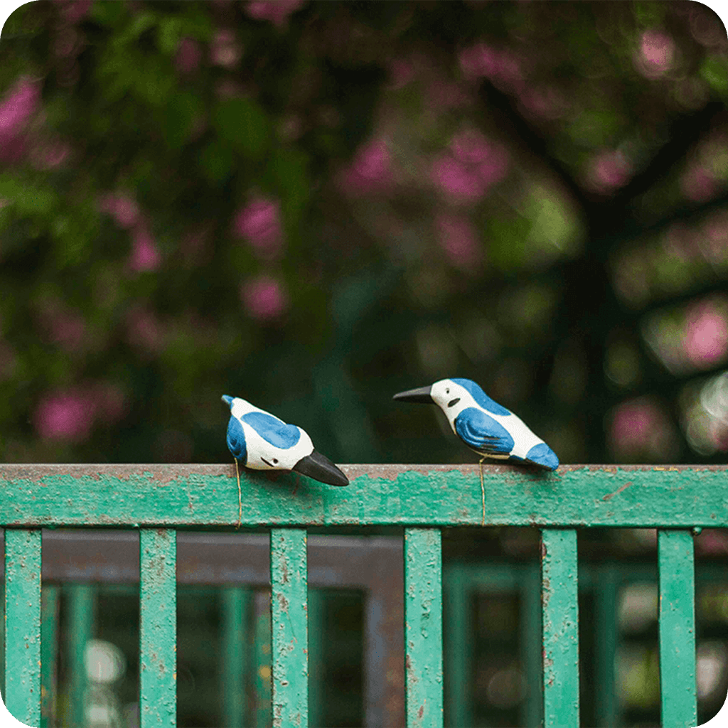 Peppy Pops - Kingfisher (A Pair) - myBageecha