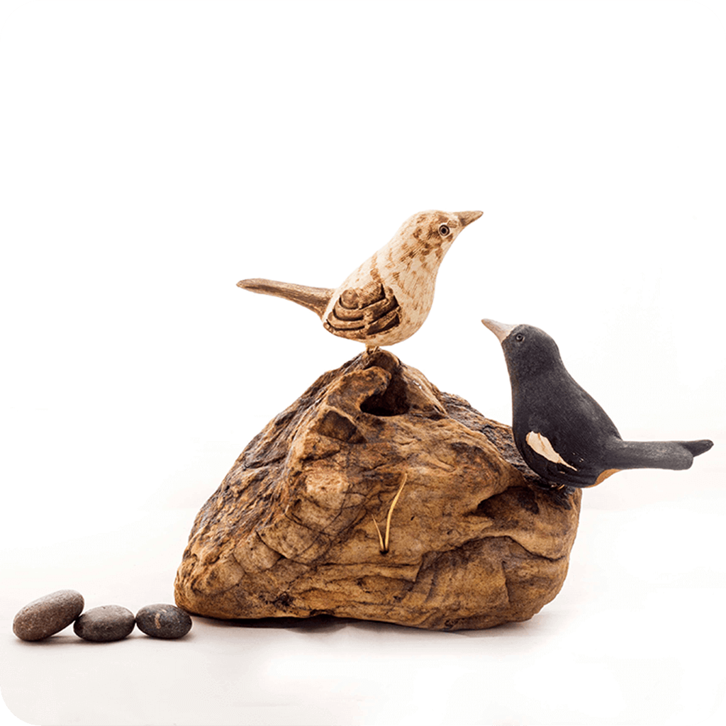 Exotic Indian Robin Stone Base Table Tops - myBageecha