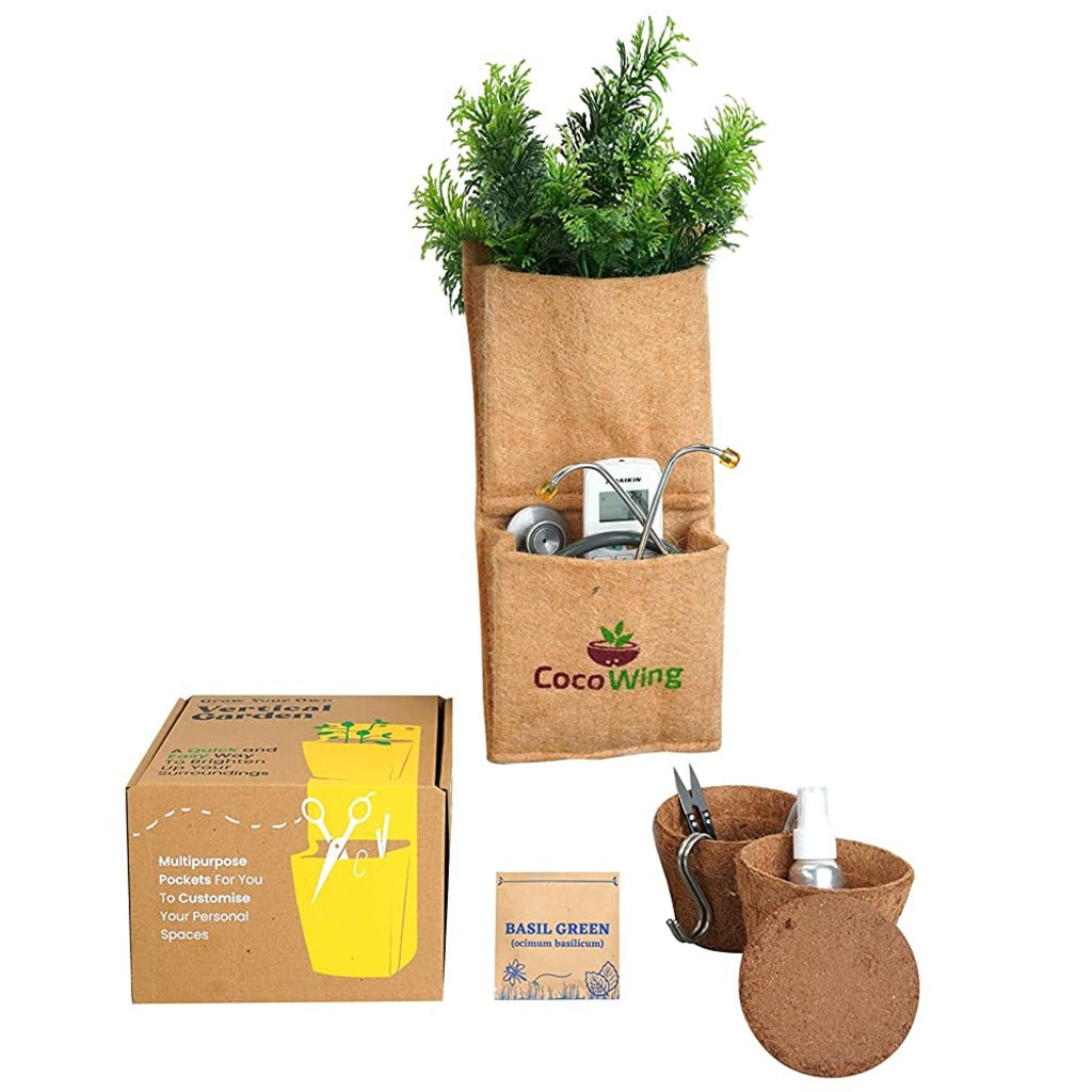 Double Pocket Multi-Purpose Vertical Gardening Kits - myBageecha