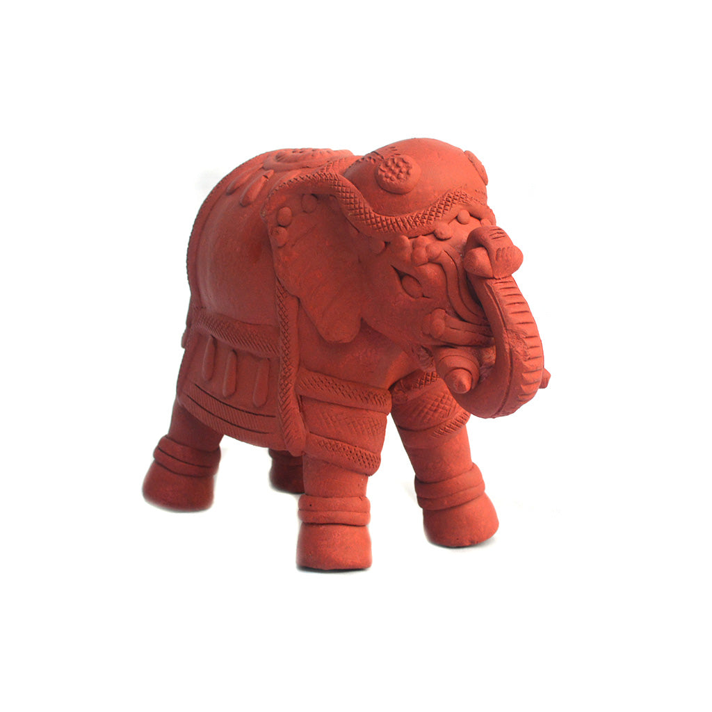 Decorative Terracotta Elephant Small Decor