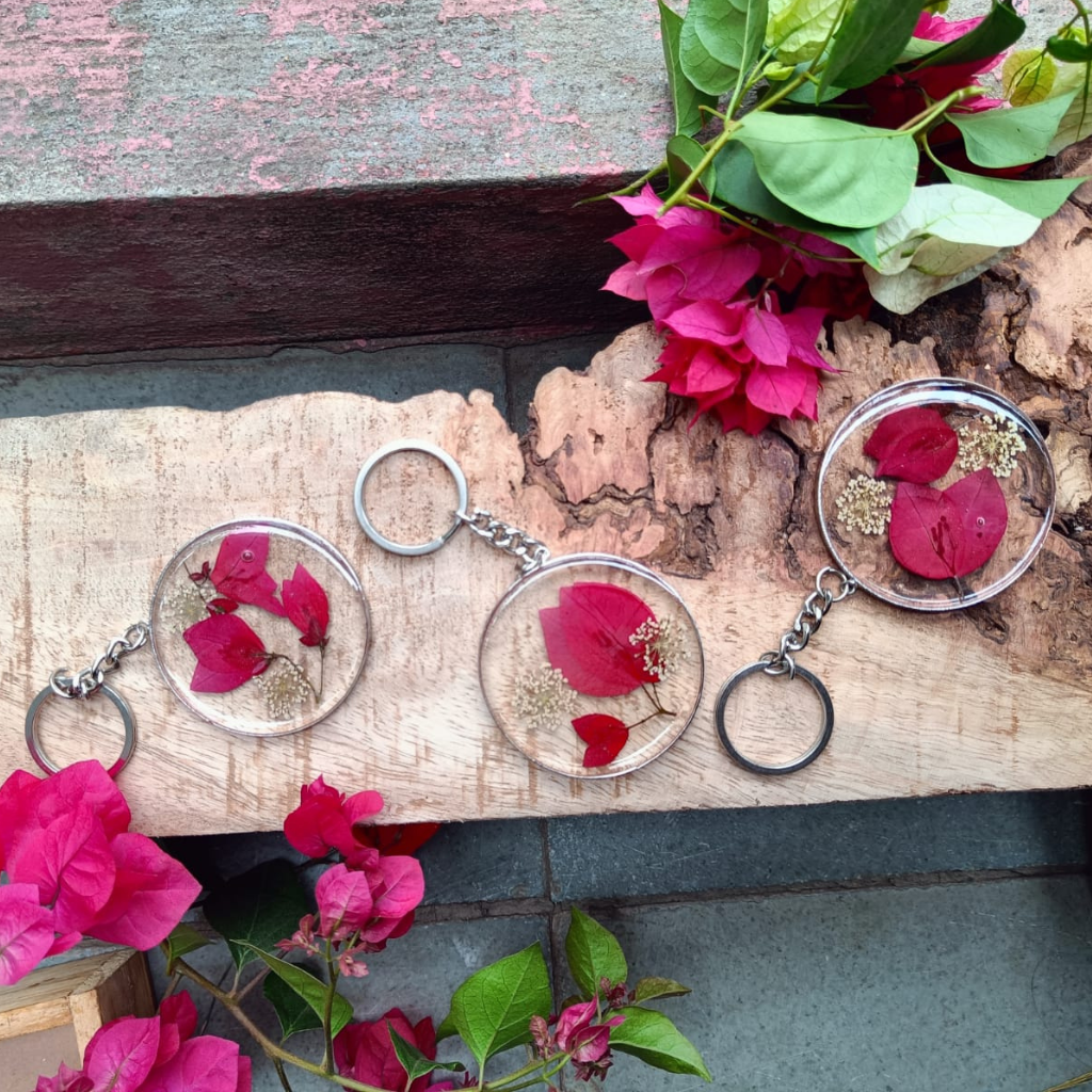 Celestial Coral Keychain - myBageecha