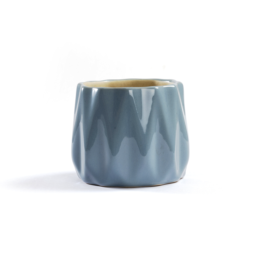 Maeve Ceramic Planter – Mysterious Grey – myBageecha