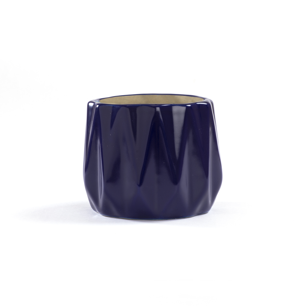 Maeve Ceramic Planter – Sapphire Blue – myBageecha