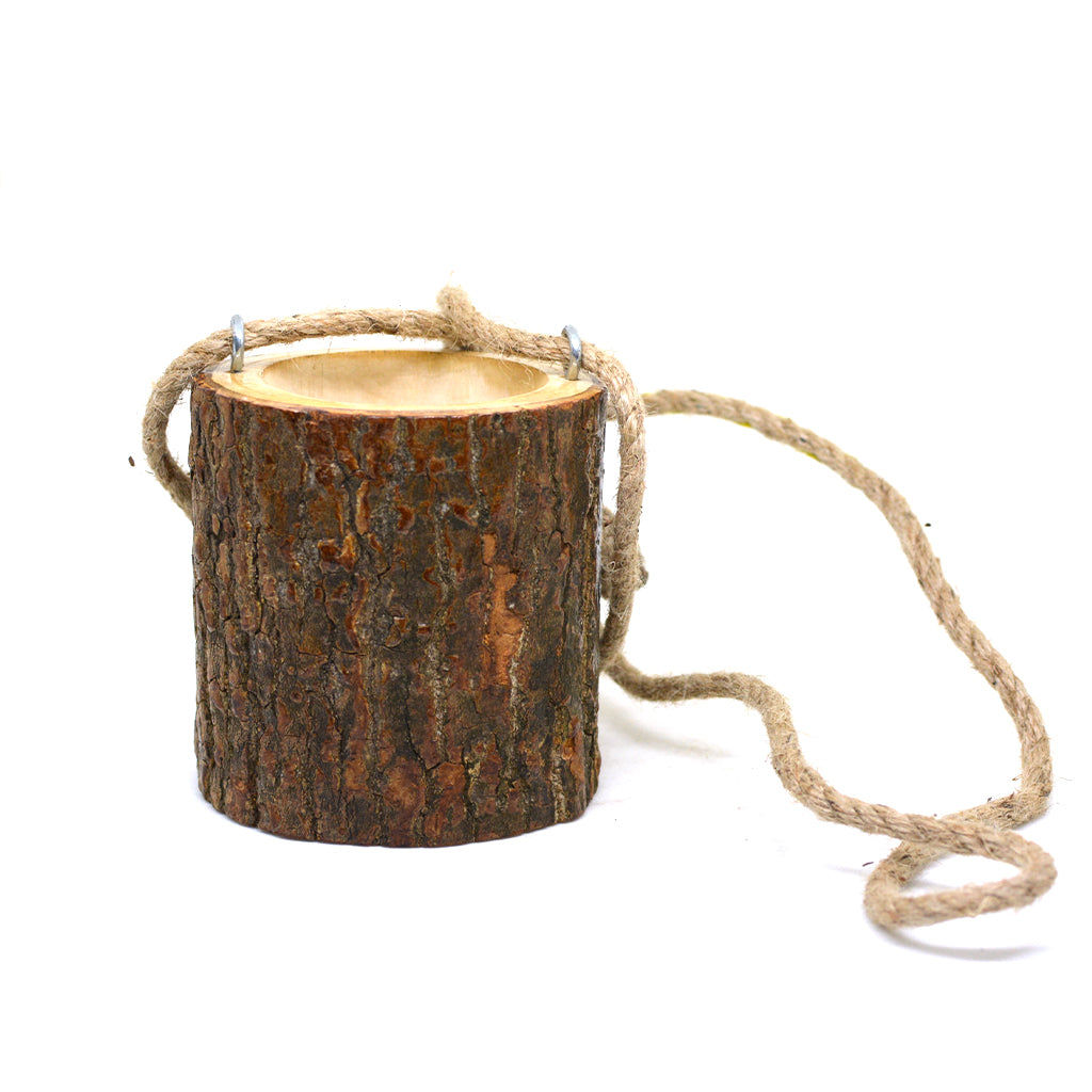 Timber Tambour Hanging Planter - myBageecha