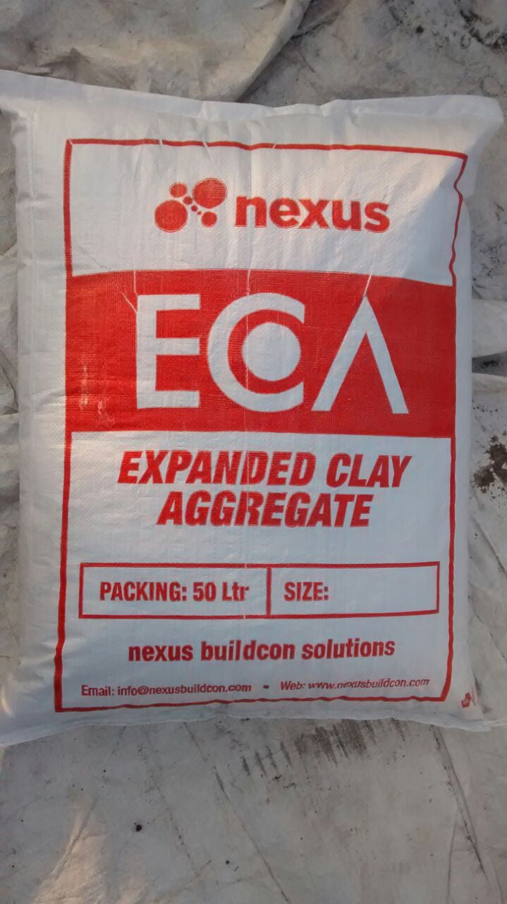 Expanded clay aggregate balls 15–30 mm size for plant drainage and decoration - myBageecha