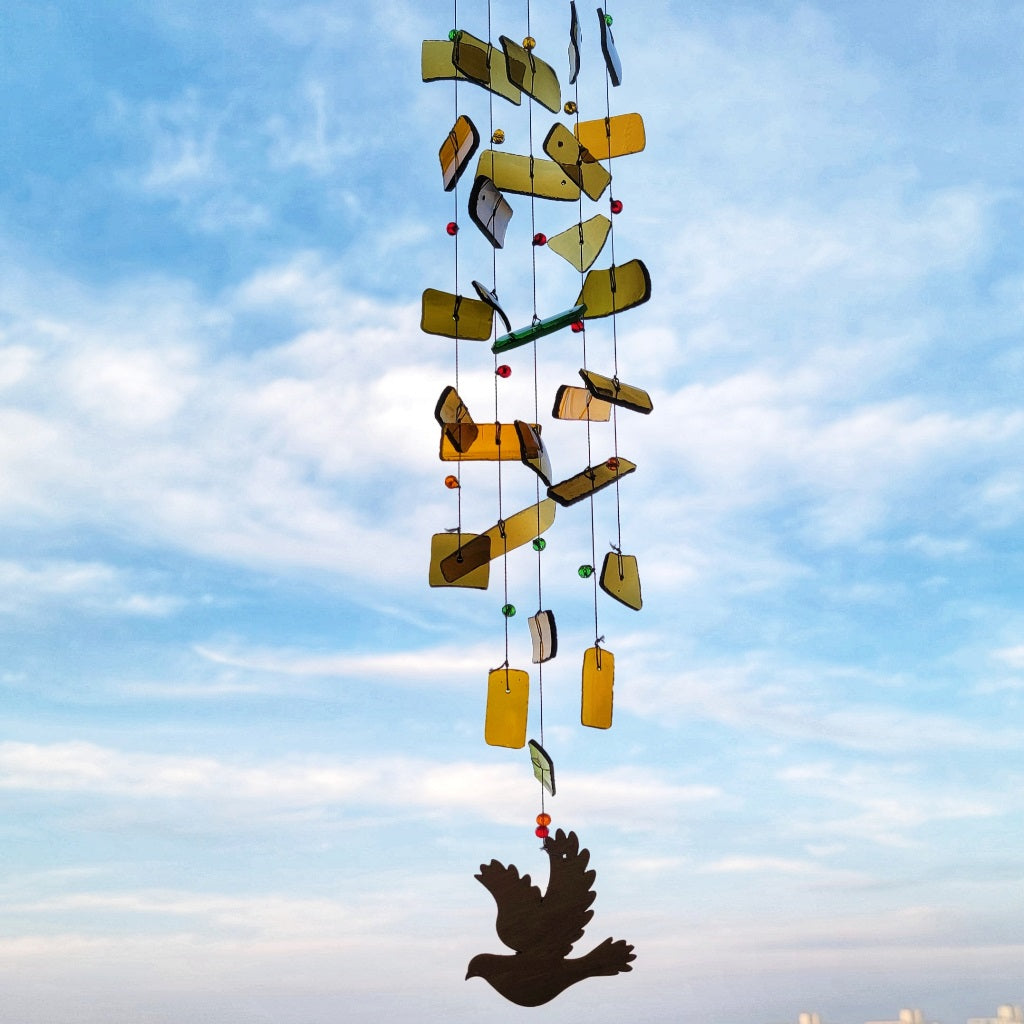 All upcycled windchime - myBageecha