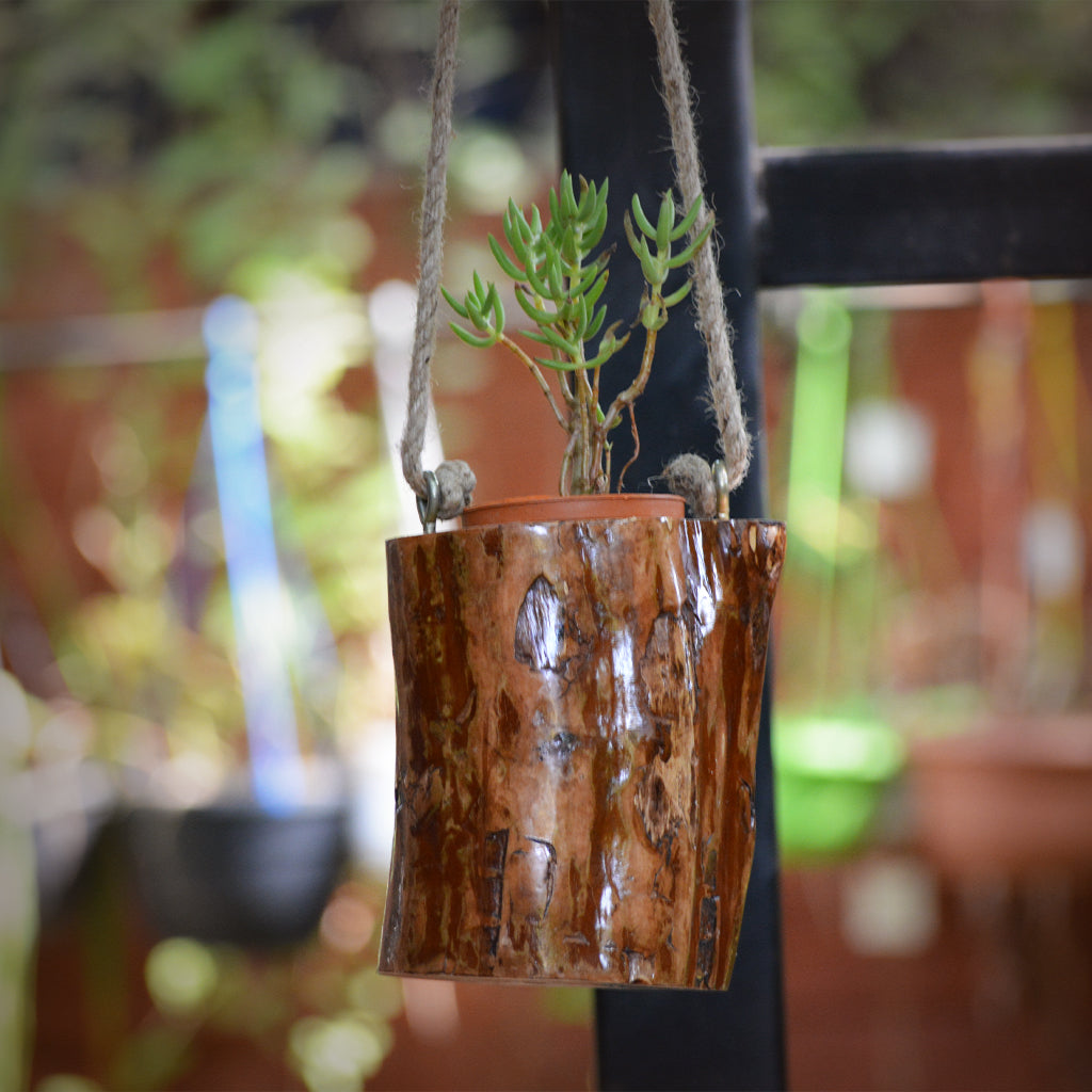 Tawny Dangle Hanging Planter - myBageecha