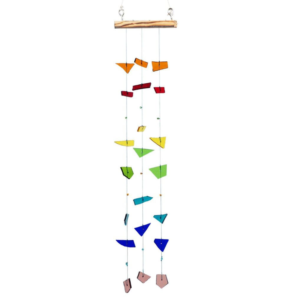 Satrangi Stained Glass Windchime - myBageecha