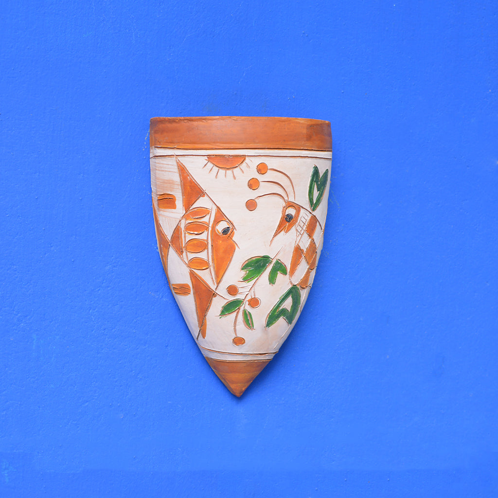 Fish Hanging Terracotta Pot - myBageecha
