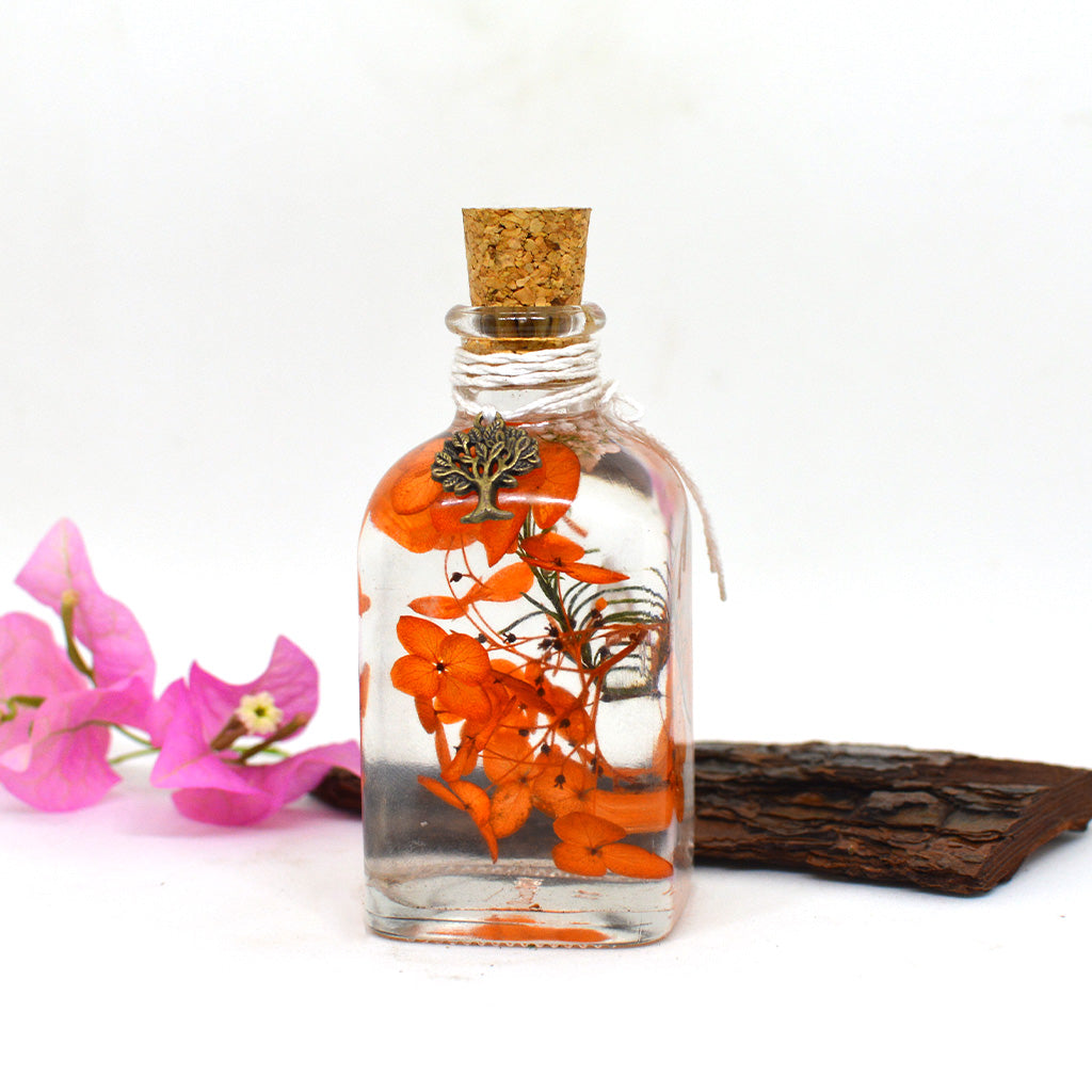 Tangerine Beaut Preserved Flower Tabletop - myBageecha