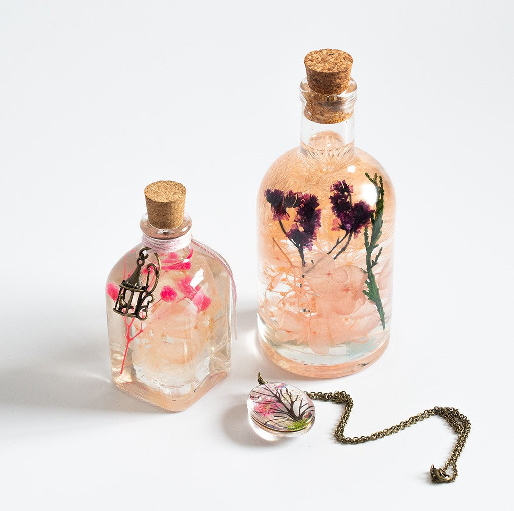 The Floral Pinks Tabletop Necklace Combo - myBageecha