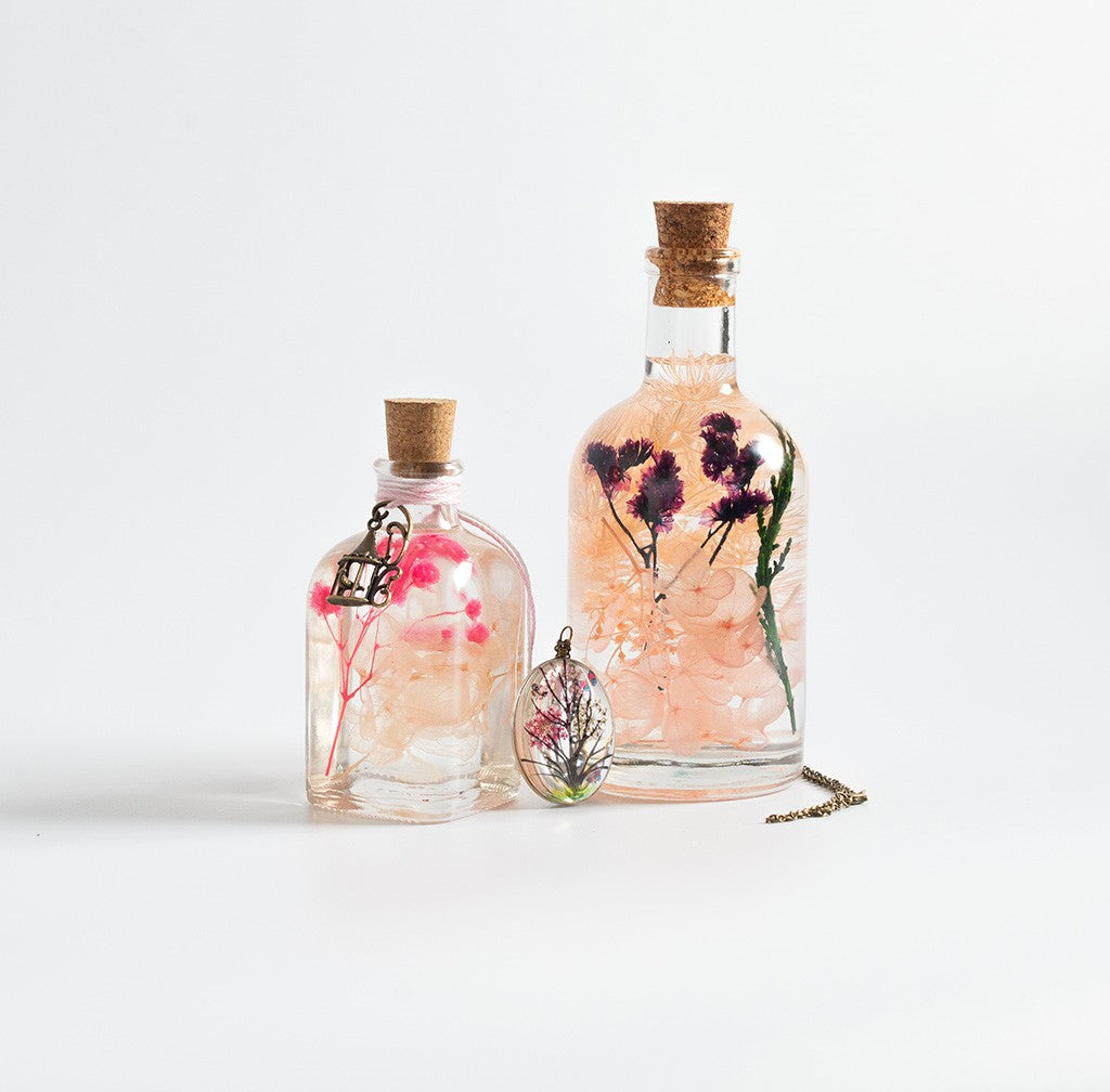 The Floral Pinks Tabletop Necklace Combo - myBageecha