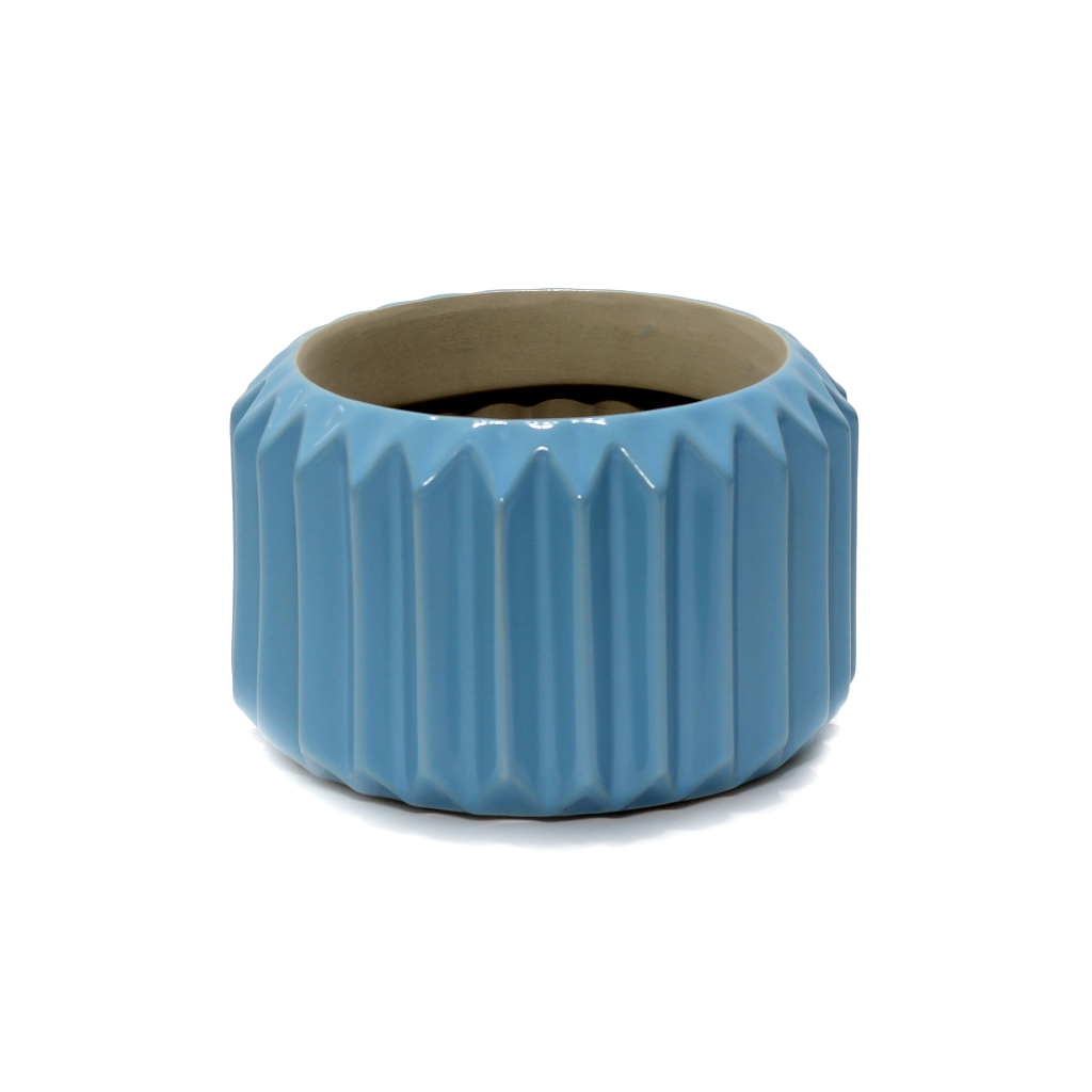 Melian Ceramic Planter – Aspiring Blue – myBageecha