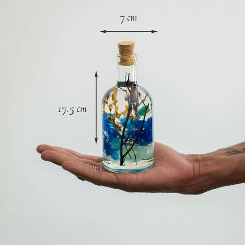 A Big Splash preserved bottle shown individually – bold color accent décor.